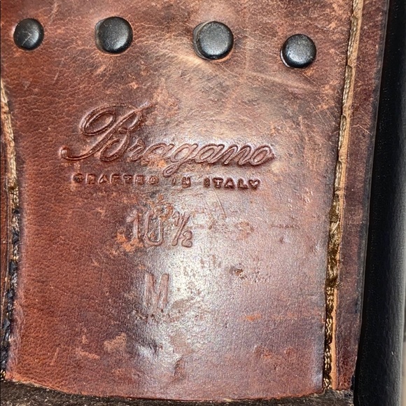 Bragano Black Loafers Size 10.5 M - Picture 3 of 4